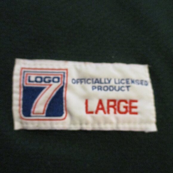 NFL Packers Brett Favre Vintage 1996 Men Large Green Yellow White Logo 7 Jersey - Picture 6 of 13